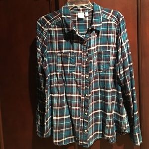 COPY - BP women's flannel shirt from Nordstrom